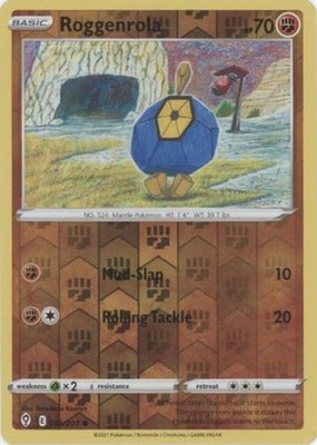 Roggenrola - 086/203 - Common - Reverse Holo - Lightly Played