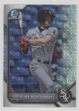 2022 Bowman Chrome Prospects Mega Box Mojo Refractor Colson Montgomery 02gz