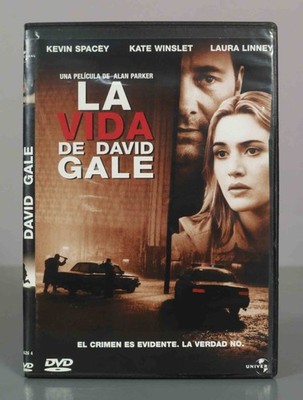 DVD. La Vida de David Gale - Alan Parker, Kevin Spacey, Kate Wins