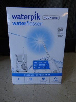 Waterpik Aquarius Water Flosser WP-660C White Brand New Sealed