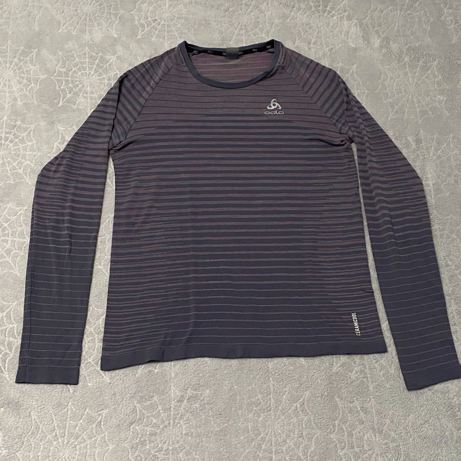 Odlo Blackcomb Base Layer Top Womens M Purple Stripe Long Sleeve Ceramicool
Opens in a new window or