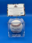 Willie Mays Autographed Rawlings Official Major League Baseball w/ COA & Case