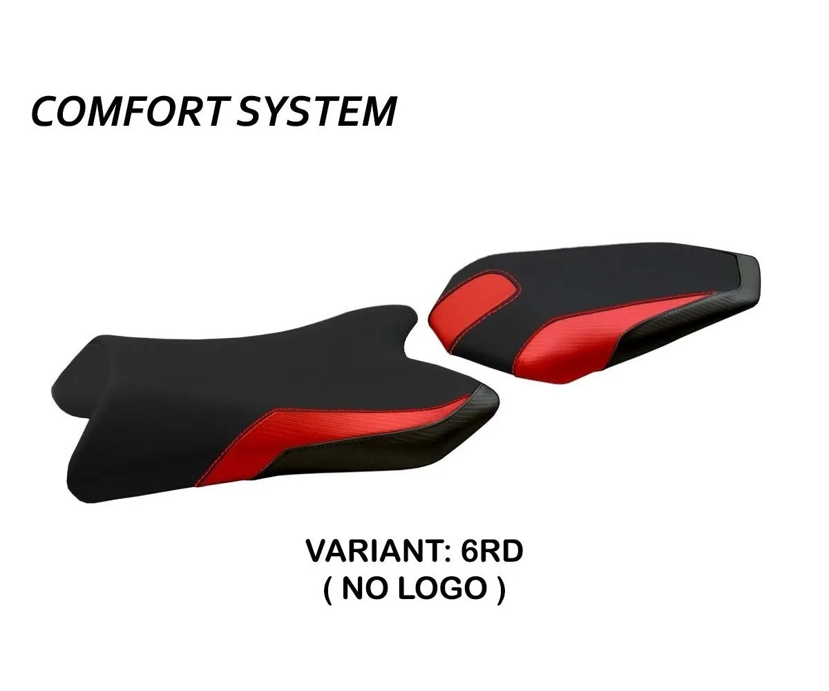 Seat saddle cover Vicenza Comfort System Red () TPZ YAMAHA FZ1 2006 2016 1AB