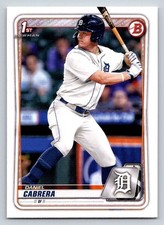 2020 Bowman Draft 1st Edition #BD62 Daniel Cabrera (ref 214746)