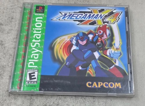 Sony Playstation 1 PS1 Mega Man X4 CIB Game Cleaned & Tested