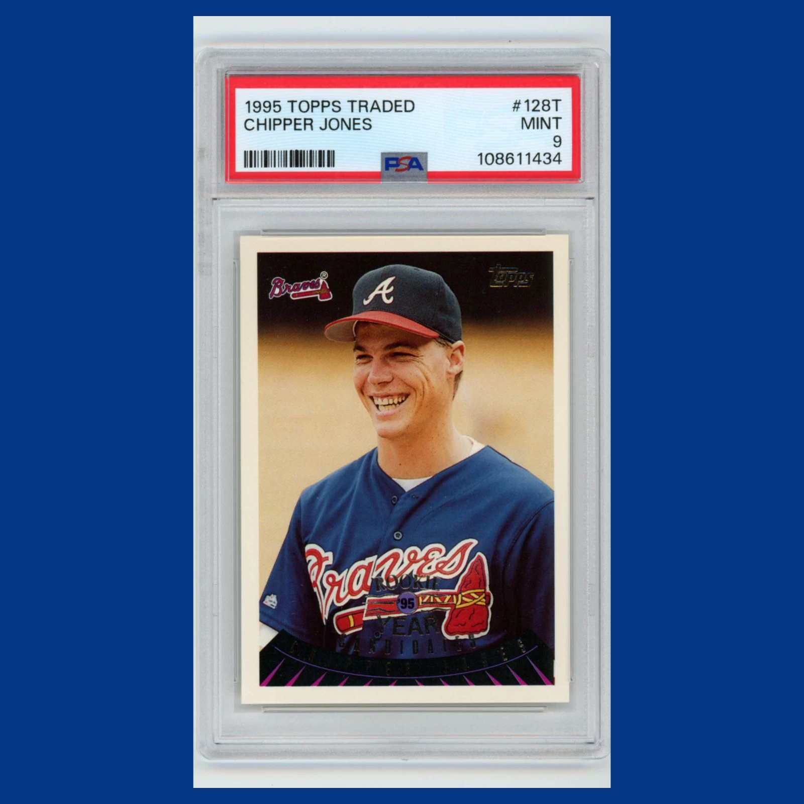 Chipper Jones trading card