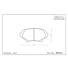 ENDLESS EP431ME20 Front brake pads MAZDA MX-5 Miata (06-12)