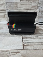Polaroid OneStep 600 Land Camera Rainbow Stripe Untested