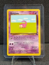 1999 Pokémon Fossil TCG Slowpoke 55/62