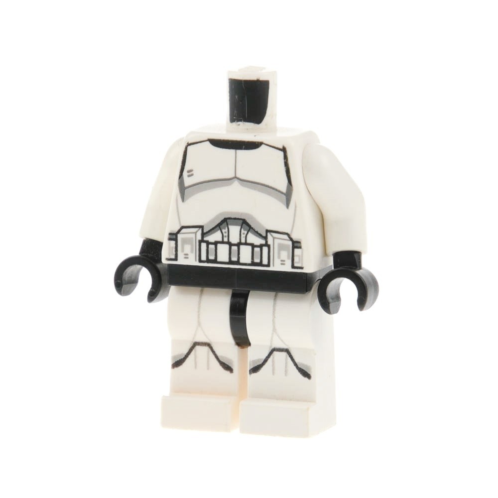 1xLego Torso Legs Mini Figurine Sw Clone Trooper sw0541 sw0910 970c01pb27