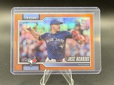 2026 Topps Series One JOSE BERRIOS #272 ORANGE Rainbow Foil /25 