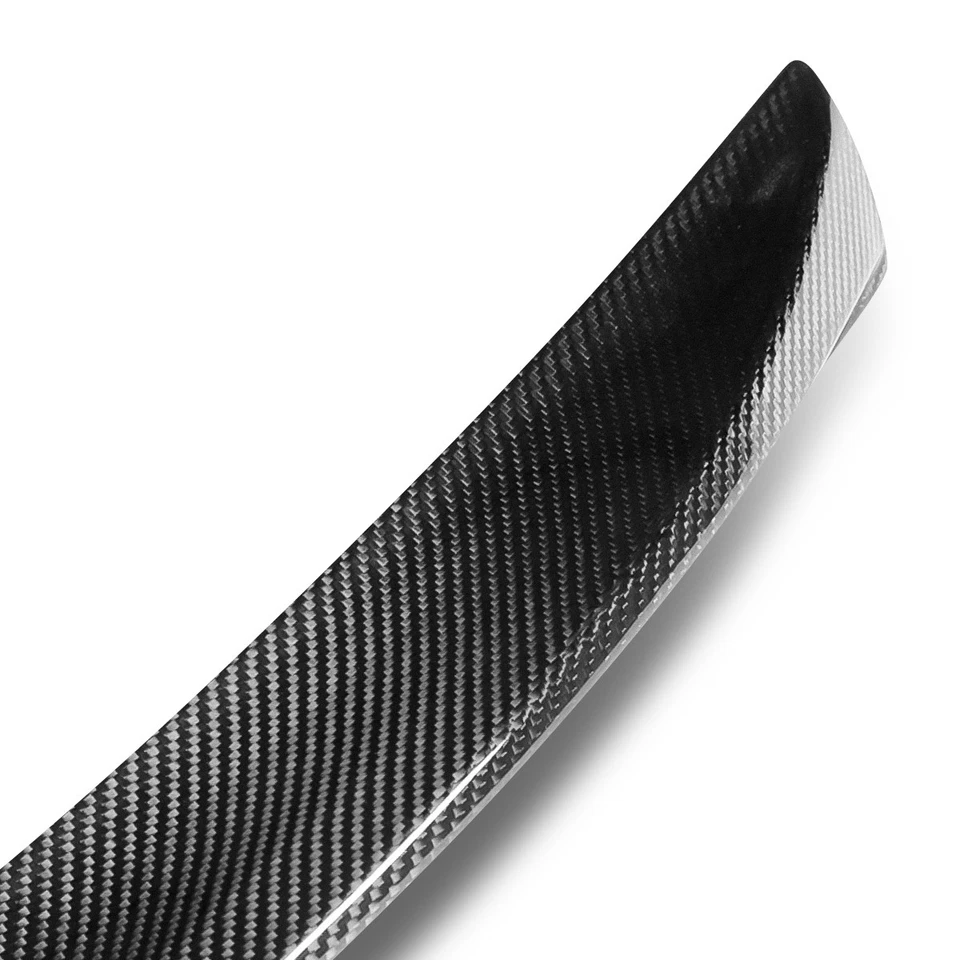 Alerón labial de fibra de carbono real Fit 16-19 Mercedes GLE400 GLE63 AMG S Foto 3 de 4