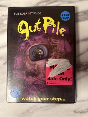 Gut Pile DVD 2004 SOV Rare Cult Ron Rink Horror Sub Rosa Zombie Slasher Witch
