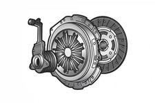 Kit d'embrayage Mercedes 206