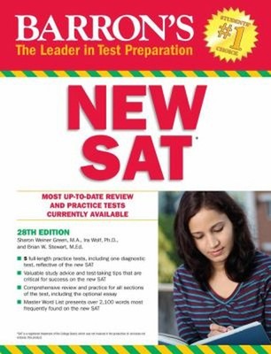 Barron's New SAT Paperback Sharon Weiner, Stewart, Brian W., Wolf