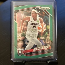 2025 Panini Prizm WNBA - Allisha Gray #16 Green Prizm