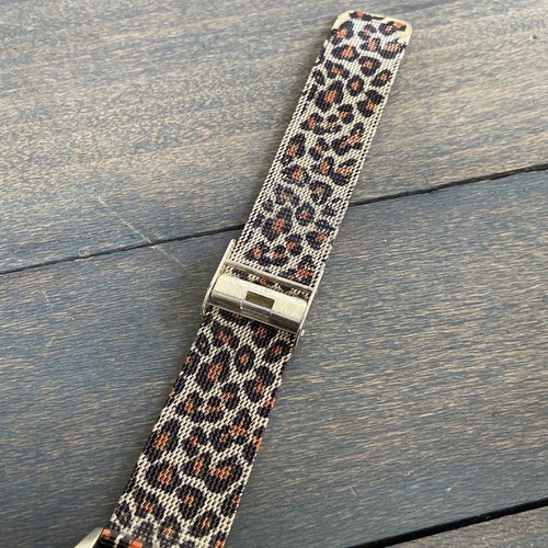 Juicy Couture 1130GPLE Black Dial Animal Print Metal Mesh Band Womens Watch (F8) - Picture 5 of 6