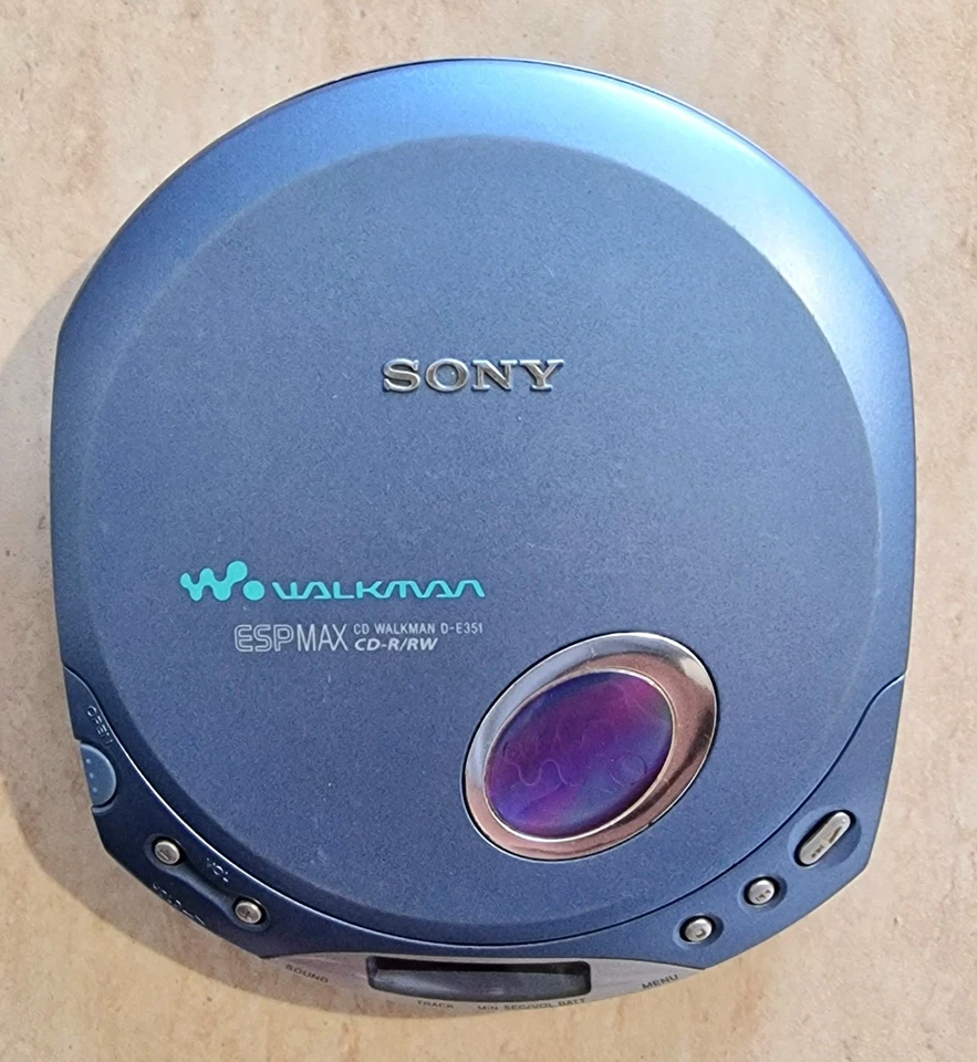 Sony Walkman ESP MAX D-E351, getestet & funktionsfähig, *Beschreibung lesen
