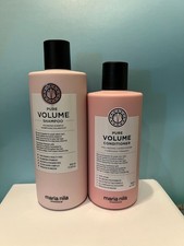 Maria Nila Pure Volume Shampoo  Conditioner 100 Vegan New  Authentic