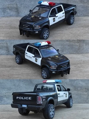 Dodge Ram 2500 Police Hemi 6.4 Power Wagon BRUDER Jouet Collection 38 Cm - Photo 1/4