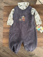 Vintage Carter  s Teddy Bear Romper Set NWT 6  9M
