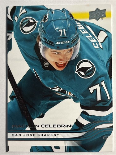 2025-26 25/26 Upper Deck Series 1 #136 Macklin Celebrini San Jose Sharks