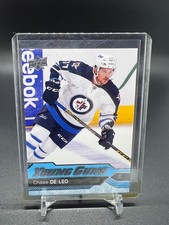 2016-17 Upper Deck #485 Chase De Leo YG RC Young Guns Rookie Winnipeg Jets