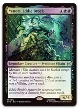 Venom, Eddie Brock #12 (Foil) (NM) Spider-Man SPE Magic MTG