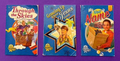 ABEKA Reading Program ~ 2nd Grade ~ Book Lot of 3 (e, h, j) ~ GOOD