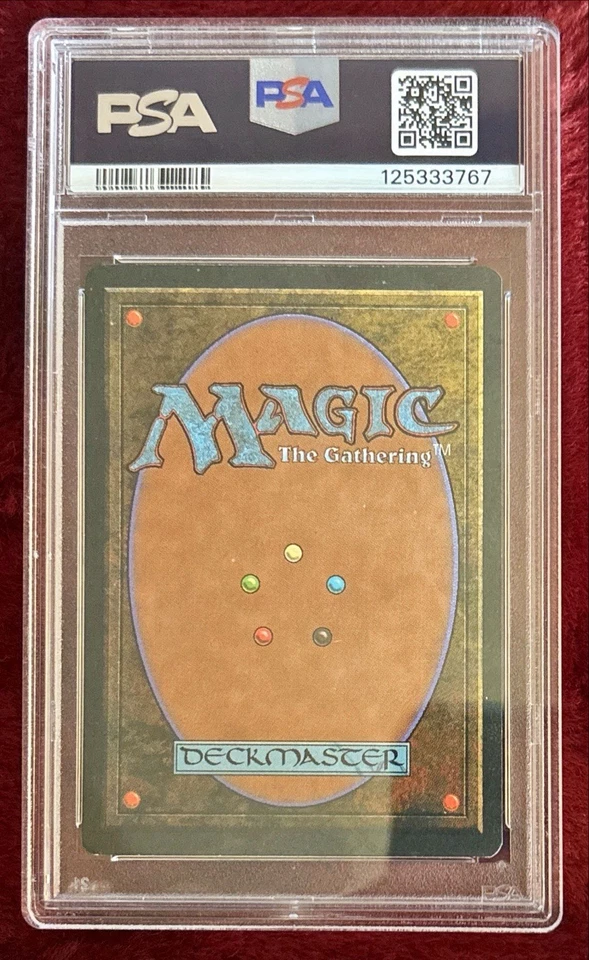 MAGIC THE GATHERING REVISED MTG SERENDIB EFREET PSA 9!! 1994 MISPRINT - Image 2 of 2