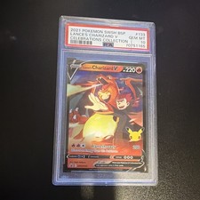 Pokemon 2021 SWSH Promo Lance's Charizard V SWSH133 Holo PSA 10 on eBay