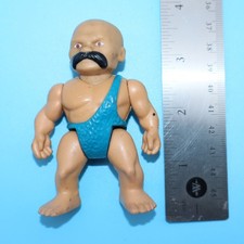 1987 Vintage Playskool Definitely Dinosaurs Caveman MOUSTACHE - VG VINTAGE TOY