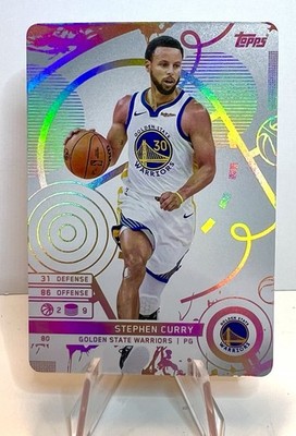 2025 Topps Match Attax Stephen Curry #80 White Foil Warriors