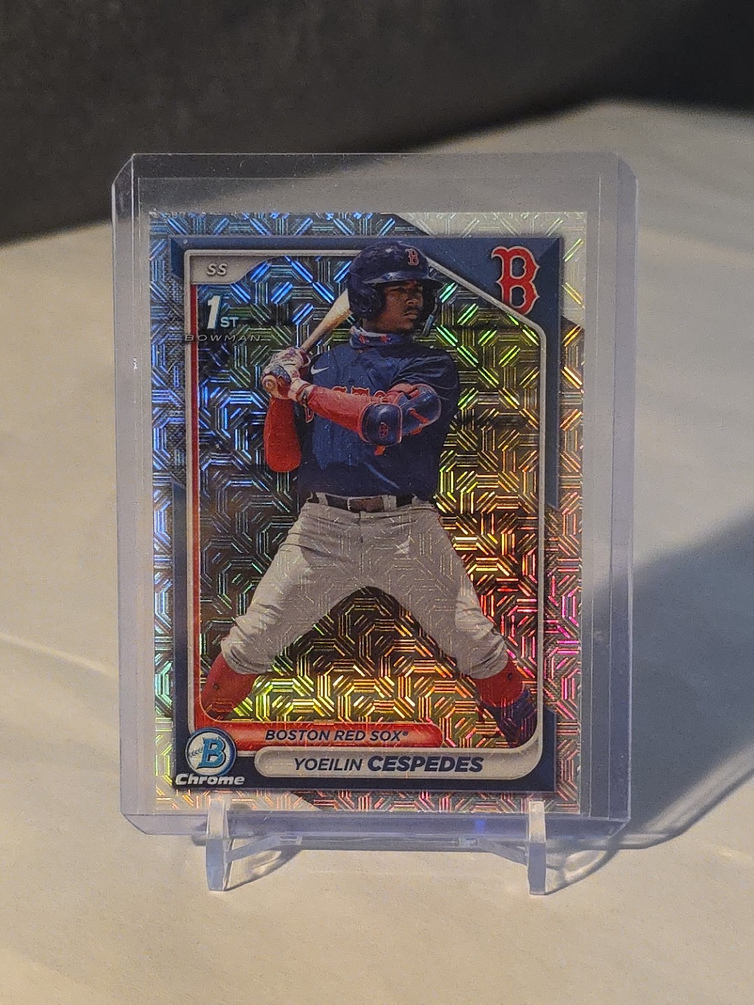 2024 Bowman - Chrome Prospects Yoeilin Cespedes #BCP-139 Mojo Refractor (RC)