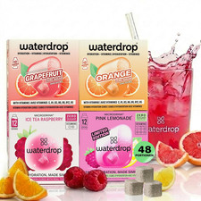 Waterdrop Limonaden Mix 48 Würfel Zuckerfrei Vitamine Getränke Brausewürfel …