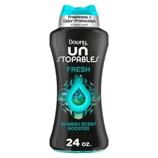 Downy Unstopables In Wash Scent Booster Beads, Fresh Scent, 24 oz, Laundry Beads