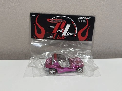 HOT WHEELS RLC RED LINE CLUB 2008 8TH NATIONALS PINK PARTY SAND CRAB HC60