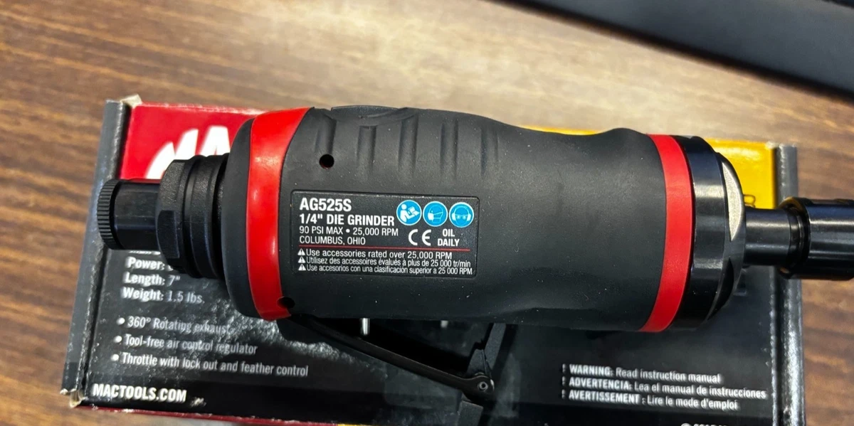 EJ.life Ensemble de meuleuse à air Air Die Grinder 20000RPM Mini outil