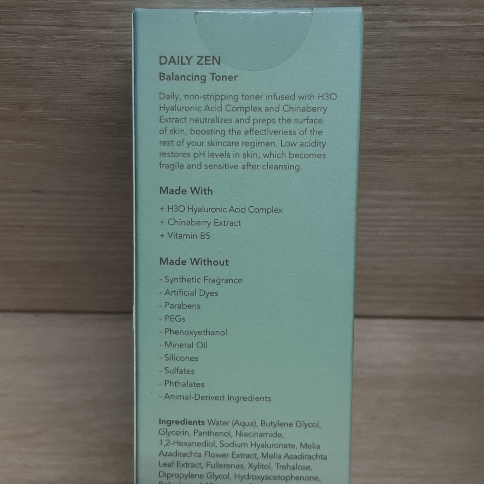 Rael Beauty Daily Zen Natural Balancing Facial Toner 5.07 oz 150ml Vitamin B5