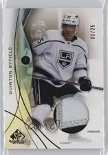 2024 Upper Deck SP Game Used Gold Premium Memorabilia 1/25 Quinton Byfield 1tj3