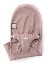BabyBj rn Fabric Seat for Bouncer, Mesh, Dusty Pink