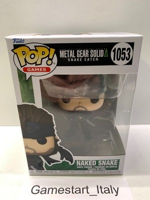 FUNKO POP GAMES NAKED SNAKE 1053 METAL GEAR SOLID DELTA SNAKE EATER - NEU