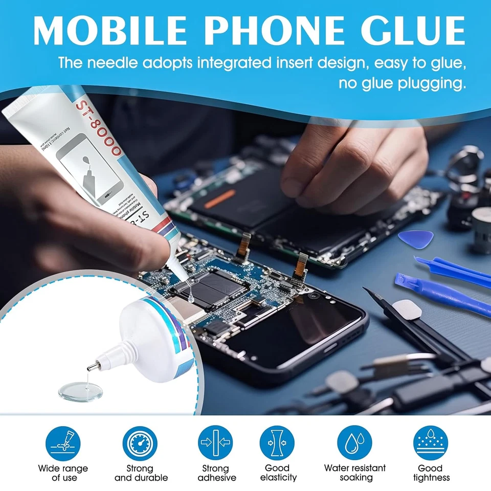 Pegamento Pantalla Movil, Pegamento Para Moviles, Pegamento Fuerte Para Todo, Ad - Imagen 2 de 4