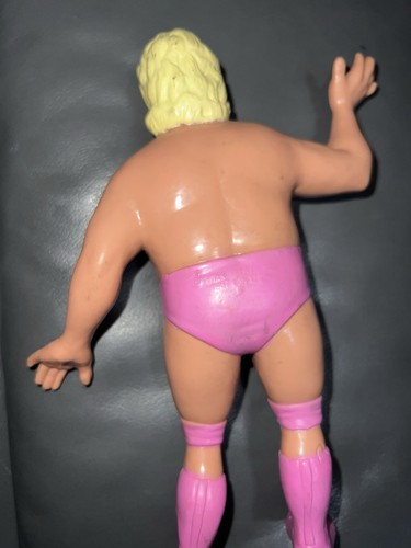 1987 LJN WWF Serie 4 Superestrellas de Lucha Adorable Figura Adrian Adonis - Imagen 8 de 10