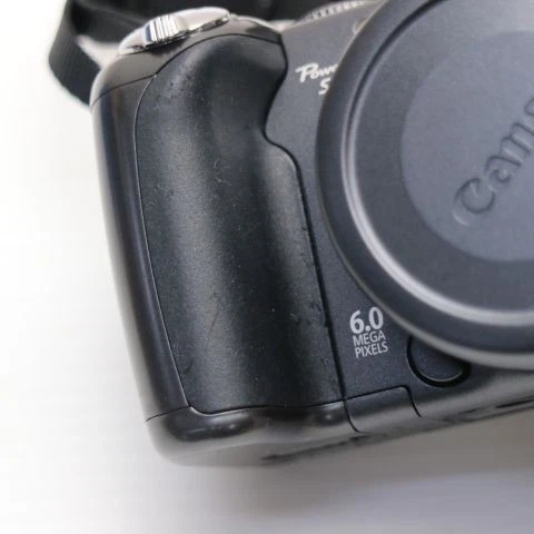 CANON PowerShot S3 IS digital camera 12x zoom black CCD tested W/Box set Japan - Image 3 of 3