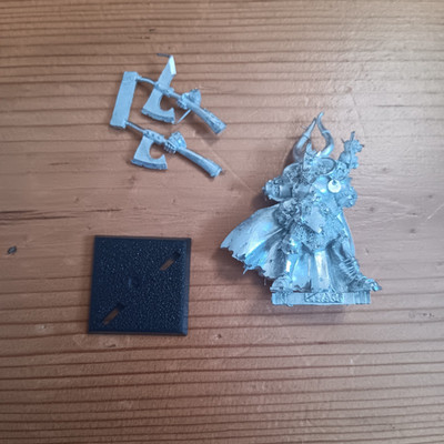 Gamesday 2009 Limited Edition Chaos Exalted Hero Metal
