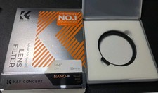 K F Concept MCUV UV HMC 55mm Lens Filter Nano-K Series 18 multi-layer coating