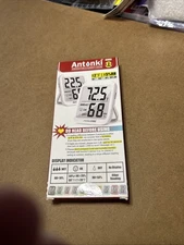 Antonki 2 Pack Room Temperature and Humidity Monitor 2 (White)