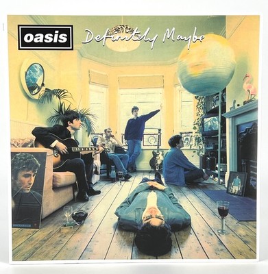 OASIS - Definitely Maybe  |  2 x LP vinyl |  reissue 2014 |  RKIDLP70 | NM / VG+