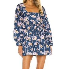 LoveShackFancy Eaton Dress size 6 / Medium in Midnight Blush NWOT Pockets